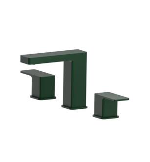 Flusso 196.2000LG Three Hole 8" Widespread Two Handle Bathroom Faucet in Leaf Green