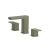 Isenberg 196.2000AG Three Hole 8" Widespread Two Handle Bathroom Faucet in Army Green