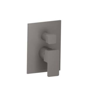 Flusso 196.2100SG Tub / Shower Trim With Pressure Balance Valve - 2-Output in Steel Gray
