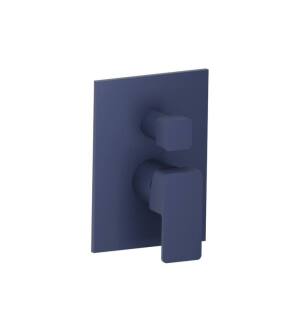 Flusso 196.2100NB Tub / Shower Trim With Pressure Balance Valve - 2-Output in Navy Blue