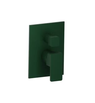 Flusso 196.2100LG Tub / Shower Trim With Pressure Balance Valve - 2-Output in Leaf Green