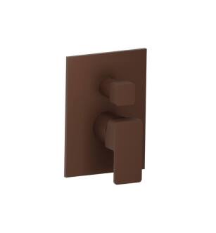 Flusso 196.2100VB Tub / Shower Trim With Pressure Balance Valve - 2-Output in Vortex Brown