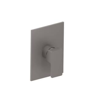 Flusso 196.2200SG Shower Trim With Pressure Balance Valve in Steel Gray