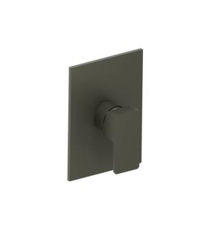 Flusso 196.2200GMG Shower Trim With Pressure Balance Valve in Gun Metal Gray