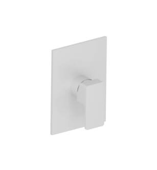 Flusso 196.2200GW Shower Trim With Pressure Balance Valve in Gloss White