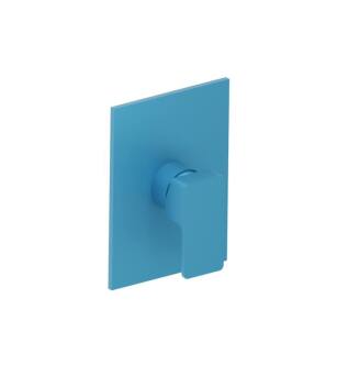 Flusso 196.2200SKB Shower Trim With Pressure Balance Valve in Sky Blue