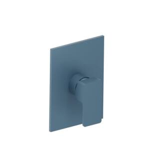 Flusso 196.2200BP Shower Trim With Pressure Balance Valve in Blue Platinum