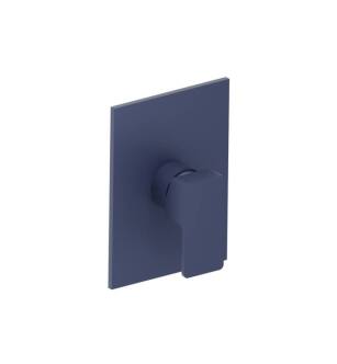 Flusso 196.2200NB Shower Trim With Pressure Balance Valve in Navy Blue