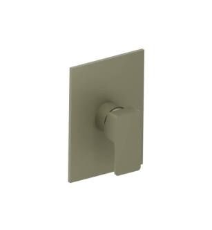 Flusso 196.2200AG Shower Trim With Pressure Balance Valve in Army Green