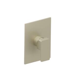 Flusso 196.2200LT Shower Trim With Pressure Balance Valve in Light Tan