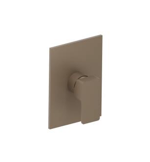 Flusso 196.2200DT Shower Trim With Pressure Balance Valve in Dark Tan