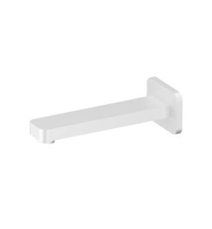 Flusso 196.2300GW Wall Mount Non Diverting Tub Spout in Gloss White