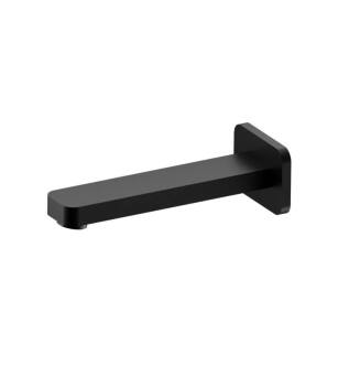 Flusso 196.2300GB Wall Mount Non Diverting Tub Spout in Gloss Black