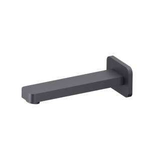 Flusso 196.2300DG Wall Mount Non Diverting Tub Spout in Dark Gray