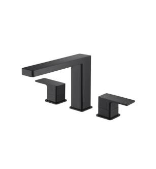 Flusso 196.2410MB 3 Hole Deck Mount Roman Tub Faucet in Matte Black