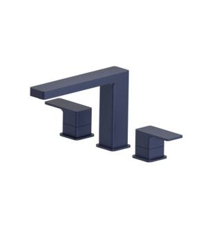 Flusso 196.2410NB 3 Hole Deck Mount Roman Tub Faucet in Navy Blue