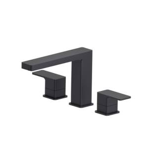 Flusso 196.2410DG 3 Hole Deck Mount Roman Tub Faucet in Dark Gray