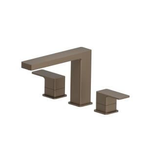 Flusso 196.2410DT 3 Hole Deck Mount Roman Tub Faucet in Dark Tan