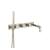 Isenberg 196.2691BN Wall Mount Tub Filler With Hand Shower in Brushed Nickel PVD