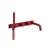 Isenberg 196.2691CR Wall Mount Tub Filler With Hand Shower in Crimson
