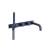 Isenberg 196.2691NB Wall Mount Tub Filler With Hand Shower in Navy Blue
