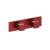 Isenberg 196.2693CR 3/4" Horizontal Thermostatic Shower Valve and Trim with 1 Ouptut in Crimson