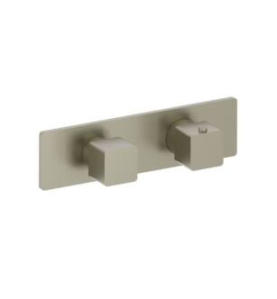 Flusso 196.2693LV 3/4" Horizontal Thermostatic Shower Valve and Trim with 1 Ouptut in Light Verde