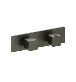 Flusso 196.2693TGMG Trim For Thermostatic Valve in Gun Metal Gray