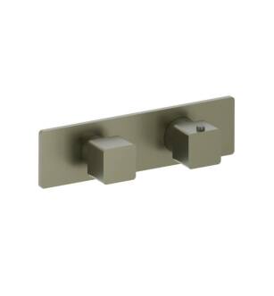 Flusso 196.2693TAG Trim For Thermostatic Valve in Army Green