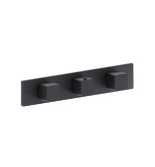 Flusso 196.2715RG 3/4" Horizontal Thermostatic Valve with 2 Volume Controls & Trim in Rock Gray