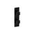 Isenberg 196.2720GB 3/4" Horizontal Thermostatic Shower Valve & Trim - 1- Output in Gloss Black