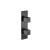 Isenberg 196.2740MB 3/4" Thermostatic Shower Valve and Trim with Two Output in Matte Black
