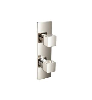 Flusso 196.2780PN 3/4" Thermostatic Shower Valve and Trim in Polished Nickel PVD