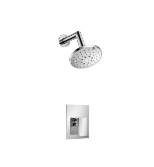 Flusso 196.3000CP Single Output Shower Set With ABS Shower Head and Arm in Chrome