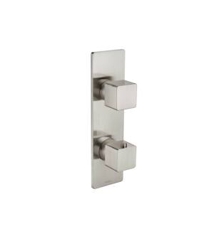 Flusso 196.4000VTBN Trim For Thermostatic Valve in Brushed Nickel PVD