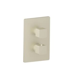 Flusso 196.4101LT 3/4" Thermostatic Shower Valve & Trim with One Output in Light Tan