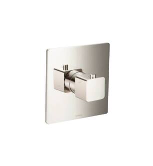 Flusso 196.4201PN 3/4" Thermostatic Valve With Trim in Polished Nickel PVD