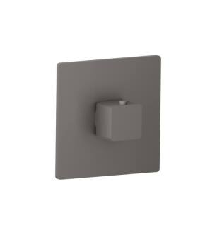 Flusso 196.4201SG 3/4" Thermostatic Valve With Trim in Steel Gray