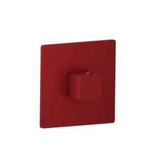Flusso 196.4201CR 3/4" Thermostatic Valve With Trim in Crimson