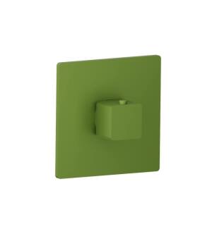 Flusso 196.4201IG 3/4" Thermostatic Valve With Trim in Flusso Green