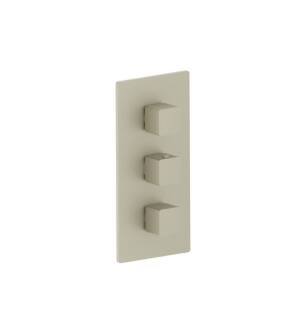 Flusso 196.4401LV 3/4" Thermostatic Valve and Trim - 2 Outputs in Light Verde
