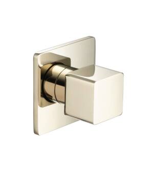 Flusso 196.4511PN 3/4" Volume Control & Trim in Polished Nickel PVD