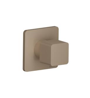 Flusso 196.4511DT 3/4" Volume Control & Trim in Dark Tan