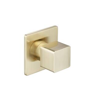 Flusso 196.4511TSB Trim For Volume Control in Satin Brass PVD
