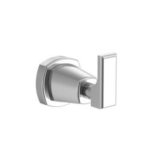 Flusso 240.1001CP Brass Bathroom Towel / Robe Hook in Chrome