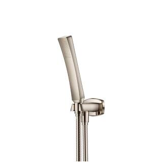 Flusso 240.1026PN Hand Shower Set With Wall Elbow, Holder and Hose in Polished Nickel PVD