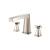 Isenberg 240.2410PN 3 Hole Deck Mount Roman Tub Faucet in Polished Nickel PVD