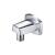 Isenberg 240.5505CP Wall Elbow in Chrome