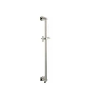 Flusso 240.601005ABN Shower Slide Bar With Integrated Wall Elbow in Brushed Nickel PVD