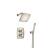 Isenberg 240.7050PN Two Output Shower Set With Shower Head And Hand Held in Polished Nickel PVD